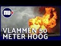Enorme brand in elektriciteitscentrale Moskou | NU.nl