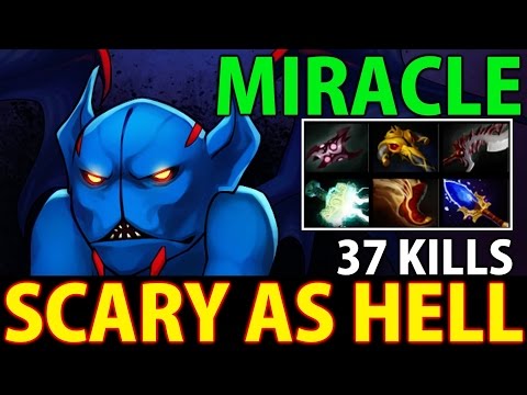 Miracle Nightstalker- Dota 2: Scary As HELL [37 Kills]