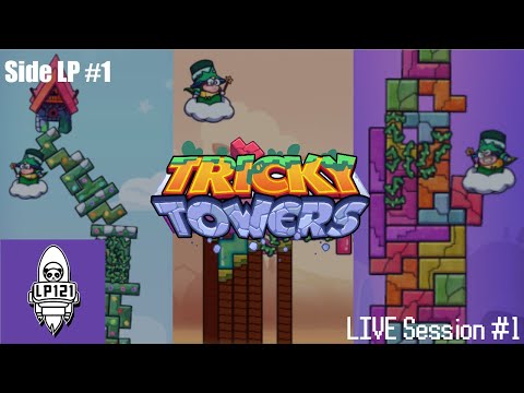 Tricky Towers LIVE Session #1 | The REAL "Not Tetris"