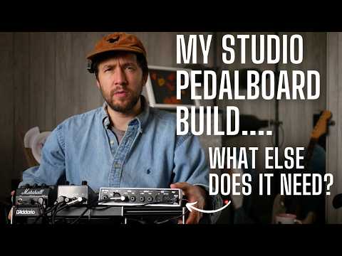 Building a Studio Pedalboard Inspiration and Jazz - Daddario XPND and Pedal Power Battery Kit
