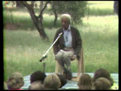 J. Krishnamurti - Ojai 1977 - Public Talk 6 - What is the significance of meditation?