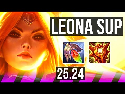 LEONA & Twitch vs LUX & Ezreal (SUP) | KR Master | 25.24