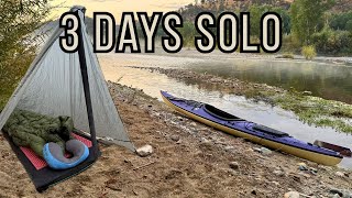 3 Day Solo Kayak Camping On the Wild Sacramento River