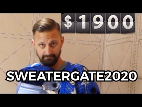 Tim Tracker Wastes Money on UGLY Gucci Sweater - Sweatergate 2020