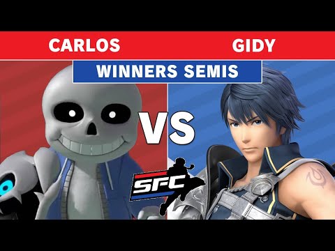 Smash Fight Club 210 - Carlos (Mii Gunner) Vs. SI | Gidy (Chrom) Winners Semis - Smash Ultimate