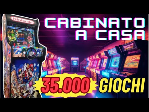 Thumbnail for Cabinato Arcade con PC + Batocera - sala giochi anni 80 / 90 by Scola