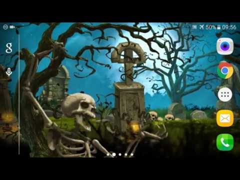 Creepy live wallpaper lite Video