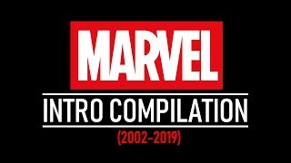 EVERY MARVEL INTRO (2002-2019) (Including Captain 