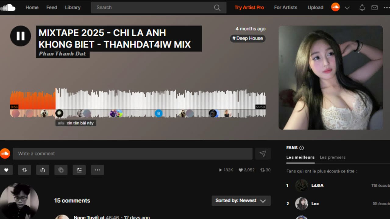 MIXTAPE 2025 - CHI LA ANH KHONG BIET - THANHDAT4IW MIX