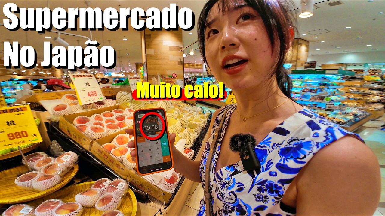 Como é um SUPERMERCADO no JAPÃO, com PREÇOS! 🇯🇵