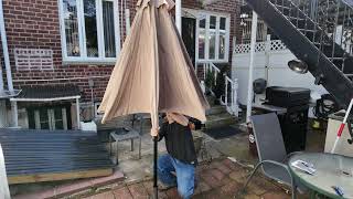 Patio umbrella, Outdoor Umbrella with Waterproof 180G