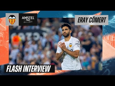 FLASH INTERVIEW DE ERAY CÖMERT TRAS EL PARTIDO EN MESTALLA