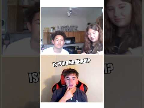 TELLING PEOPLE THEIR NAME AND ADDRESS ON OMEGLE! #shorts TELLING PEOPLE THEIR NAME AND ADDRESS ON OMEGLE! #shorts