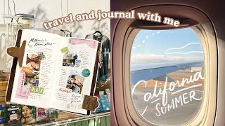 Travel and Journal with Me: A California Summer 🌞🇺🇸 | Abbey Sy