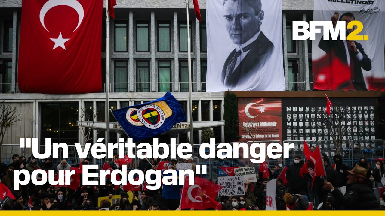 Turquie: mobilisation massive après l'incarcération du maire d'Istanbul