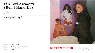 Download lagu Vanity  - If A Girl Answers (Don't Hang Up) mp3 Download lagu Vanity  - If A Girl Answers (Don't Hang Up) mp3