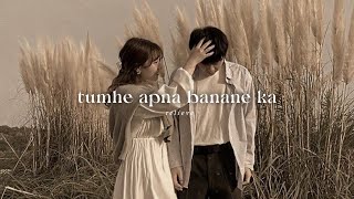 Download lagu Tumhe apna banane ka (slowed & reverb) mp3