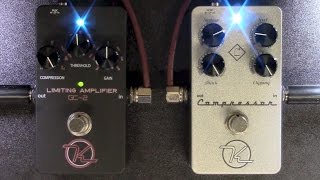 Video thumbnail for Keeley Electronics GC-2 Limiting Amplifier & C4 4-Knob Compressor Review by Best Guitar Effects