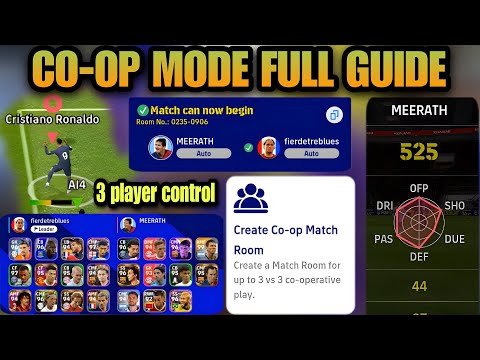 How to play CO-OP MODE in Efootball || Efootball 2023 ☺️