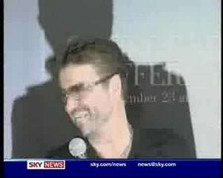 George Michael Smokes a Joint  During TV  Interview