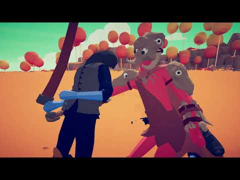 Tribal Warrior Gameplay vs every unit (2x Price) Part 2/2 [TABS]