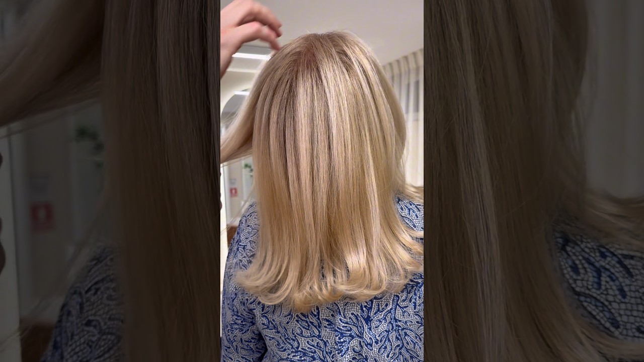 Blond reflexii corecție culoare – Women Couture București