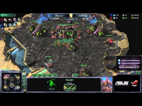 [FR#KOTH4] mTw Dimaga vs Dragon - G1 - Heart of the Swarm (IronSquid)