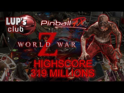 Pinball FX 🗻 Paramount Pinball: World War Z Pinball ► Highscore (319M)