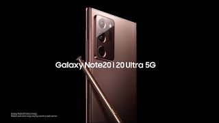 Galaxy Note20 Ultra Official TVC: The power to work and play | Samsung