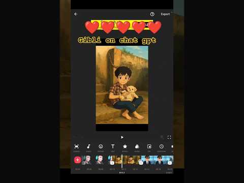 ❤️#chatgpt #shorts #animation #gibli 🔥