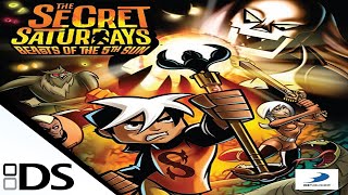 The Secret Saturdays Beasts of the 5th Sun (2009) Nintendo DS Gameplay - No Commentary
