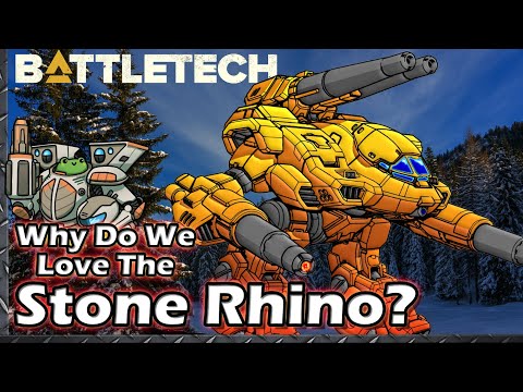 Why Do We Love The Stone Rhino?  #BattleTech Lore / History #Behemoth