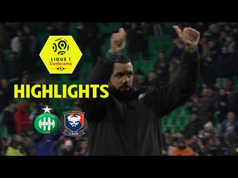 AS Saint-Etienne - SM Caen (2-1) - Highlights - (ASSE - SMC) / 2017-18