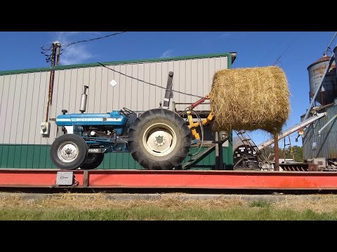 How Much Does a Round Bale Weigh???