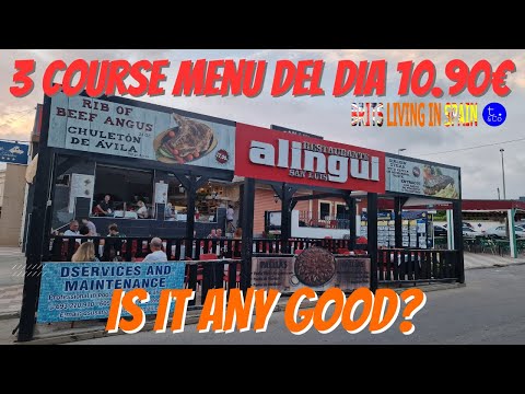 Restaurante Alingui San Luis | Menu del dia for 10.90€ | Episode 144