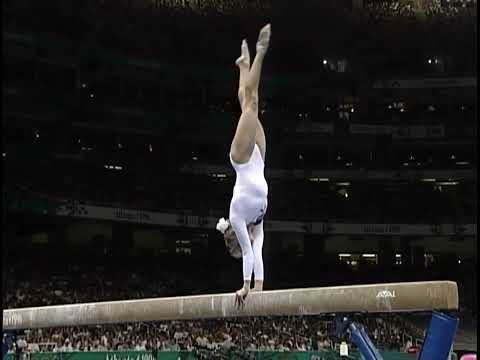[HDp60] Shannon Miller (USA) Balance Beam Team Compulsories 1996 Atlanta Olympic Games