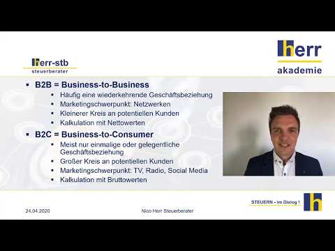 Was bedeuten die Begriffe B2B und B2C?