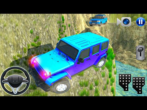 offroad jeep driving simulator 3d 4x4 - New Modern Mountain Jeep Driver 2021 - Android Gameplay