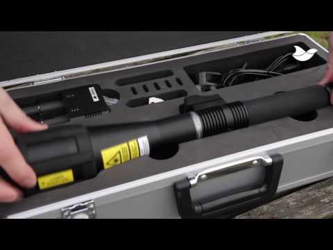 Agrilaser Handheld repels geese, herons, gulls and swans