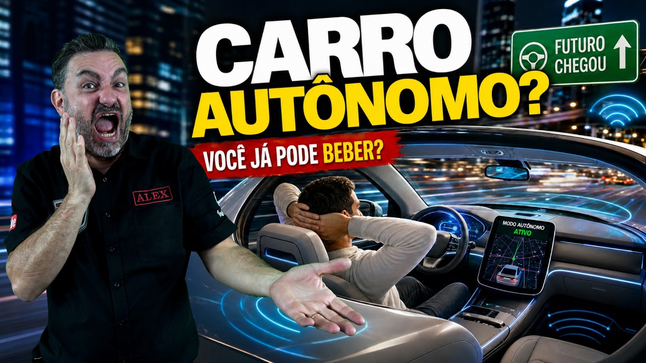 ❌😱 CARROS AUTÔNOMOS: A Verdade Que Ninguém Te Conta