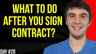 What to Do After Getting the Contract Signed? | Wholesaling Real Estate [DAY#20]
