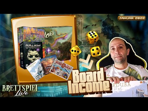 Board Income - Brettspiele, Neuzugänge im Januar 2022