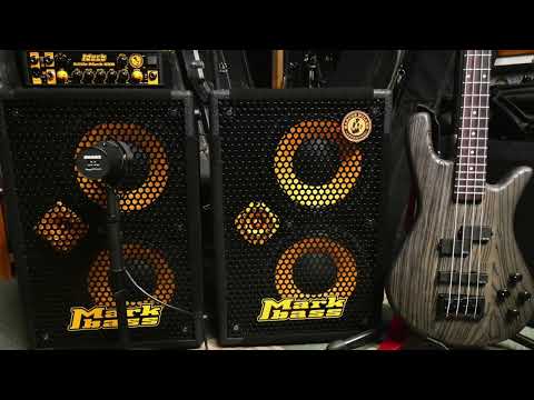 Drums and Bass only – Spector NS Pulse + Markbass MB58R Series – Slap Demo