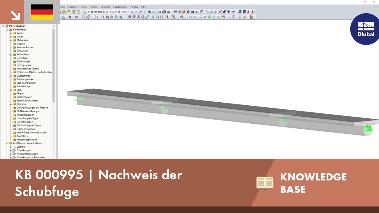 KB 000995 | Nachweis der Schubfuge