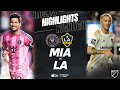Inter Miami CF Vs LA Galaxy Full Match Highlights Messi GOLAZO In Return To Inter Miami