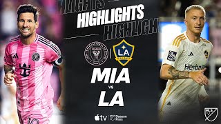Inter Miami CF vs. LA Galaxy | Full Match Highlights | Messi GOLAZO in return to Inter Miami!