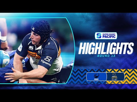 HIGHLIGHTS | FORCE v BRUMBIES | Super Rugby Pacific 2025 | Round 13