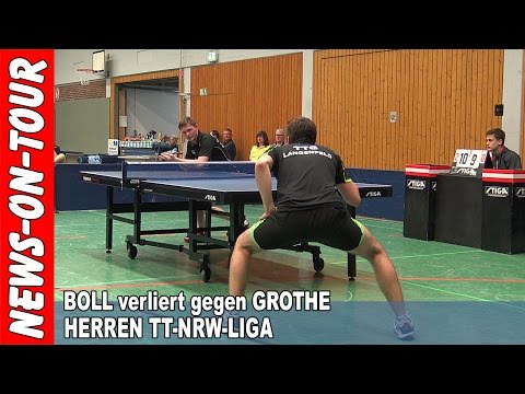 Tischtennis: Boll verliert! NRW-Liga: Grothe - Boll | TTC Schwalbe Bergneustadt 3 - TTG Langenfeld