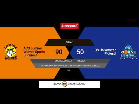 LIGA 1 2020-2021: Lumina Wolves Sports București - CSU Ploiești