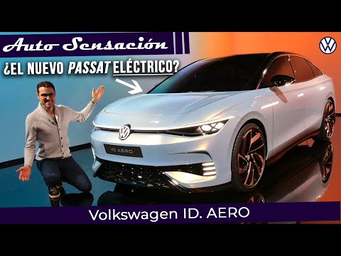Presentación Volkswagen id.aero 2023 . ¡Eléctrico , familiar y sedan  para los que no quieres SUVs!.